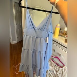 Altar'd State Soft Blue Chemise
